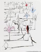 Poems by Mao Zedong "The 100 Flowers" by Salvador Dali