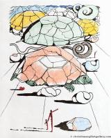 Poems by Mao Zedong: The Turtle Mountain by Salvador Dali