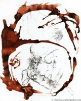 Mythology "Theseus and Minotaurus" by Salvador Dali