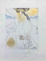 The Hippies "Nude with Garter" by Salvador Dali